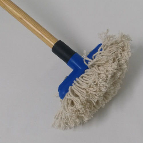 Dolly Mop (Wall Mop) - white, wood handle